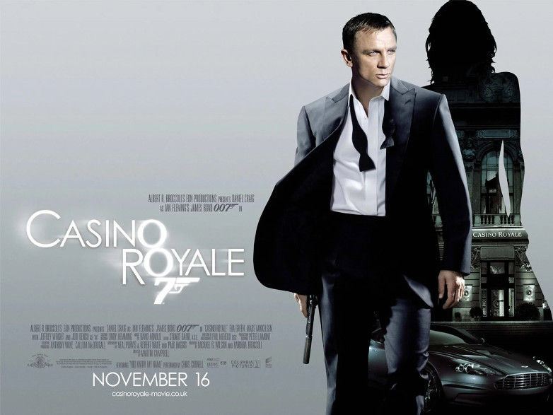 Casino Royale brittisk filmaffisch
