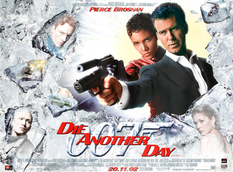 Die Another Day UK quad poster