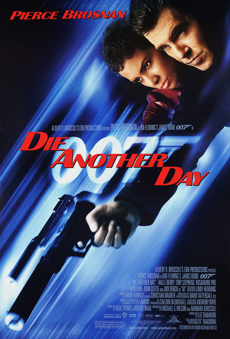 US one-sheet poster for Die Another Day (2002)
