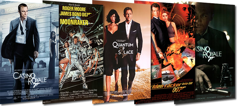 James Bond 007 films movies