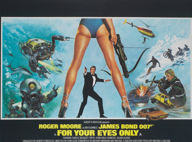 For Your Eyes Only UK quad poster
