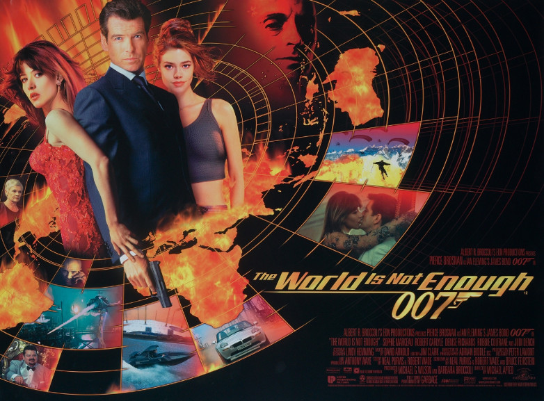 The World Is Not Enough UK quad poster