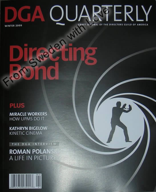 Directors Guild Magazine Winter 2009