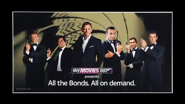 Sky TV James Bond 2012 advert