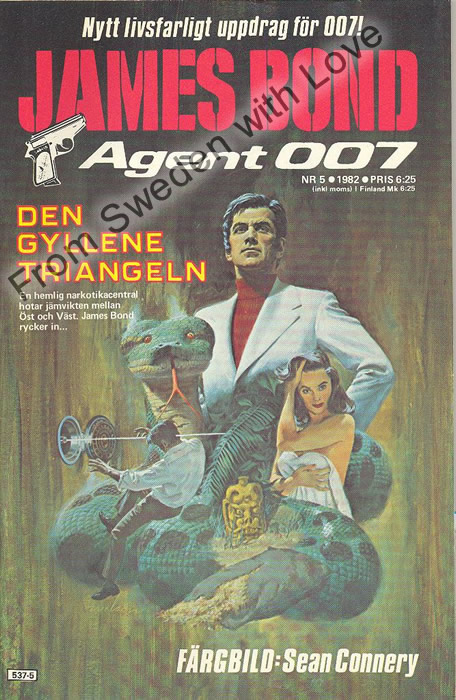 AGENT JAMES BOND 007 no 5 of 8, 1982