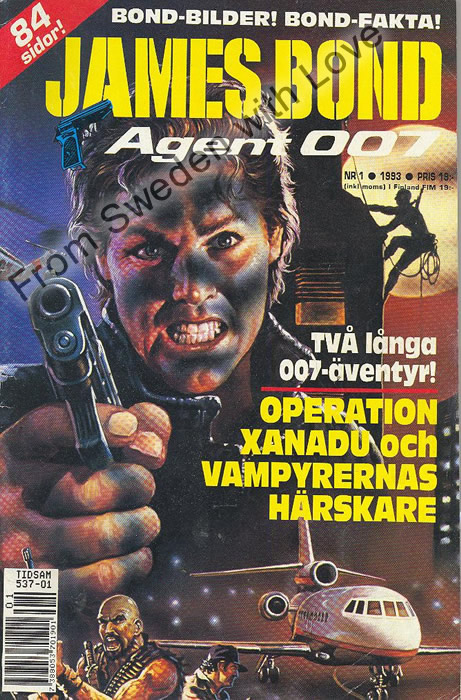 AGENT JAMES BOND 007 no 1 of 6, 1993