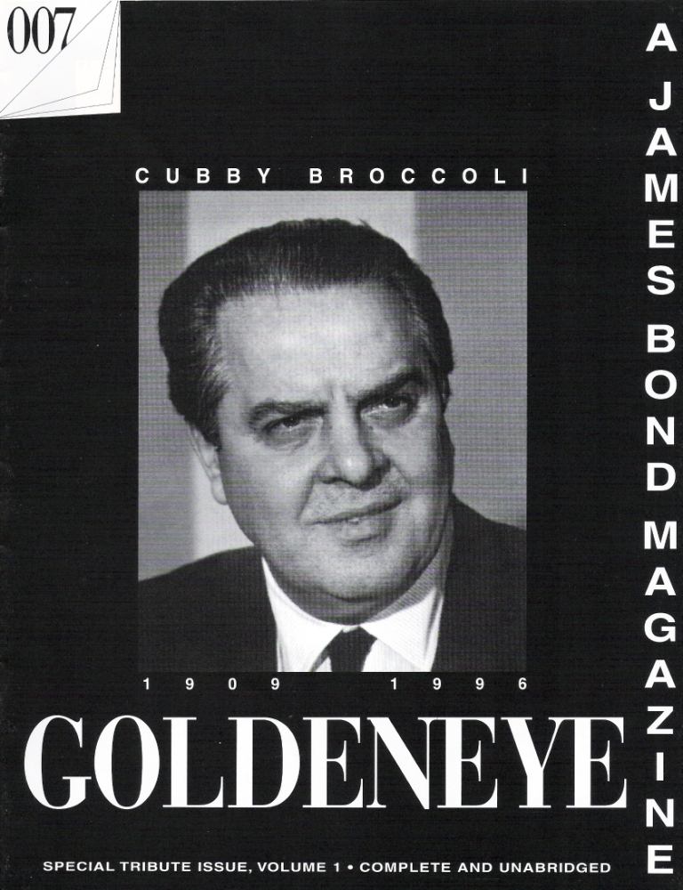 GOLDENEYE (Volume 1) Special Cubby Broccoli tribute