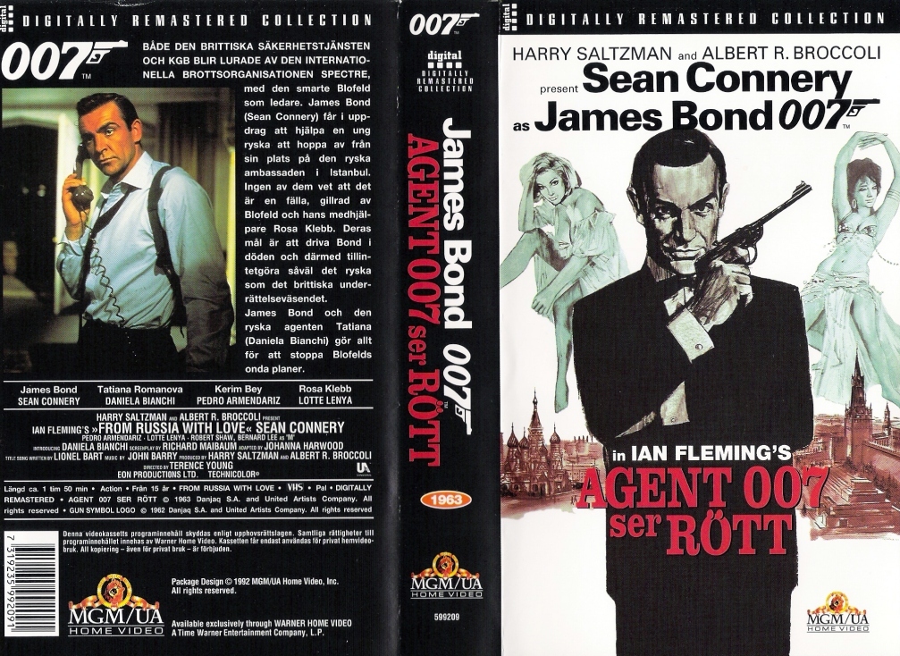 Agent 007 ser rött (From Russia with Love) Pan and Scan