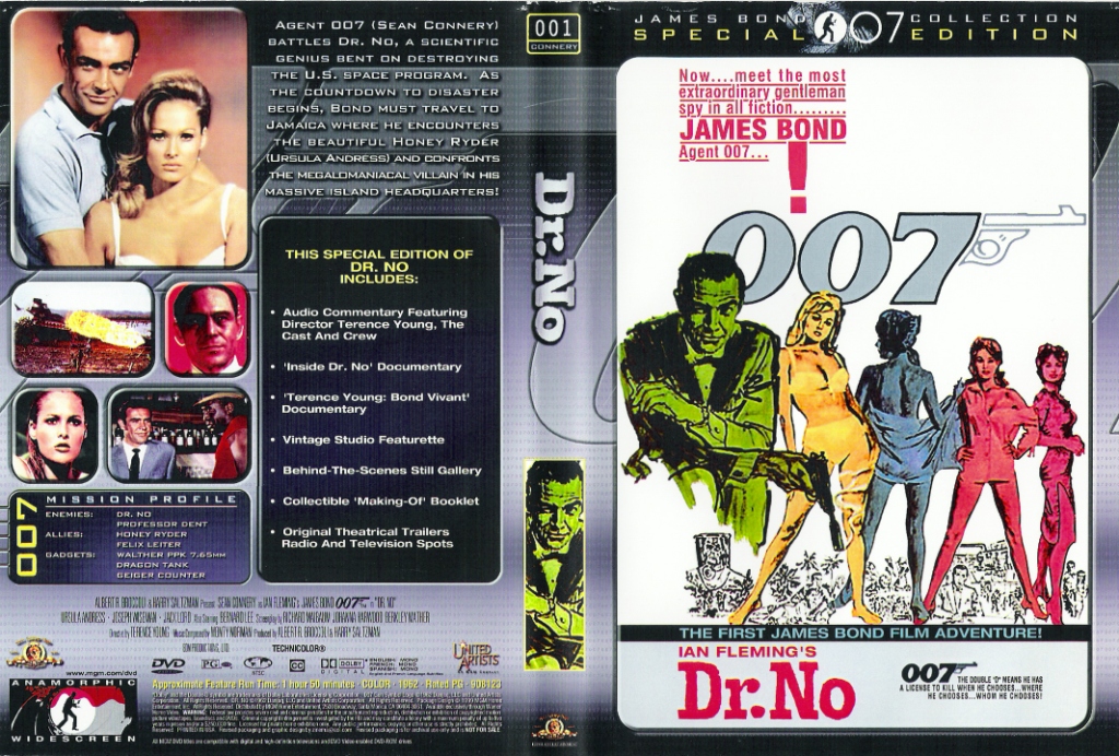 Agent 007 med rätt att döda (Dr. No) region 2