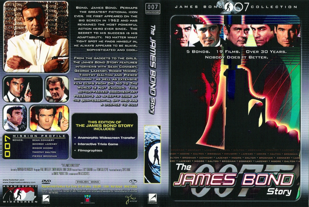 The James Bond Story region 1