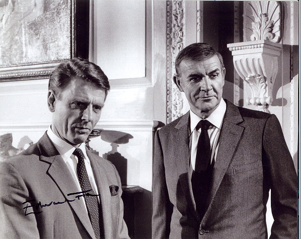 Edward Fox, pictured with Sir Sean Connery Item number EFOX003