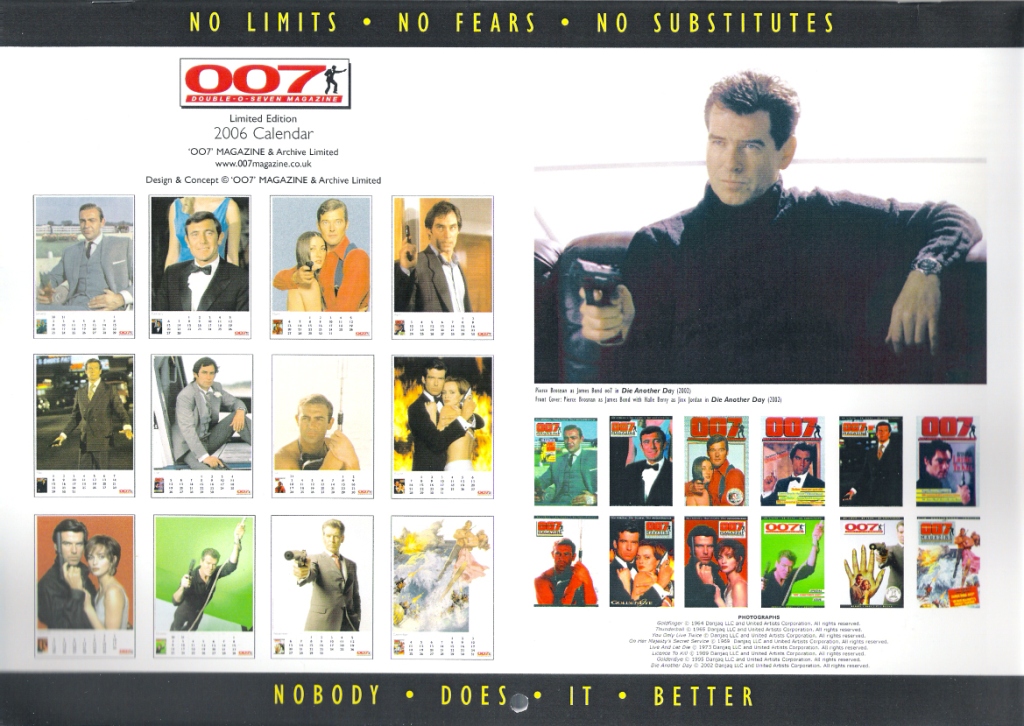 007 magazine Limited edition Original