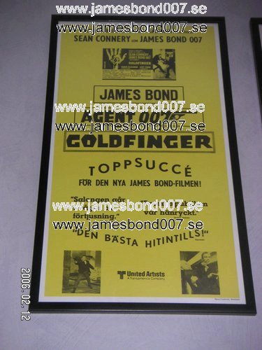 Goldfinger (1964) Original, 30x70 cm