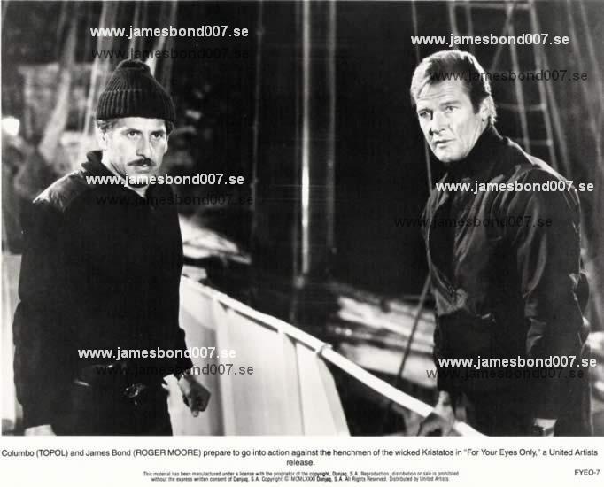 Topol and Sir Roger Moore FYEO-7