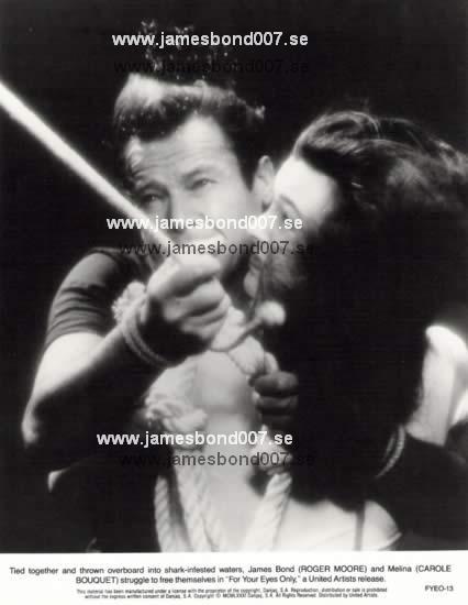 Sir Roger Moore and Carole Bouquet FYEO-13