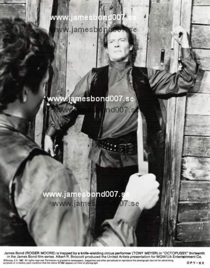 Tony Meyer and Sir Roger Moore OPY-8X