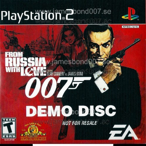FROM RUSSIA WITH LOVE Demo disc for NTSC