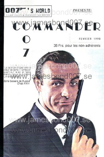 Commander 007 Fevrier