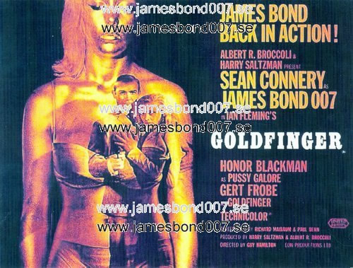 Goldfinger (1964) 10x8 inch colour