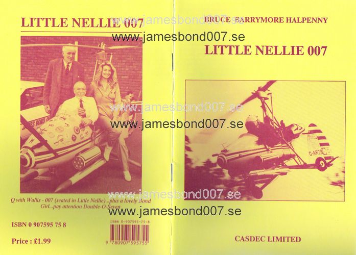 Little Nellie 007 Bruce Barrymore Halpenny
