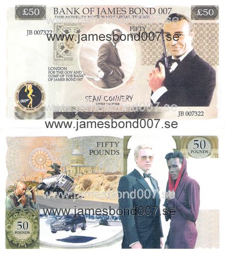 50 pound note JB007322