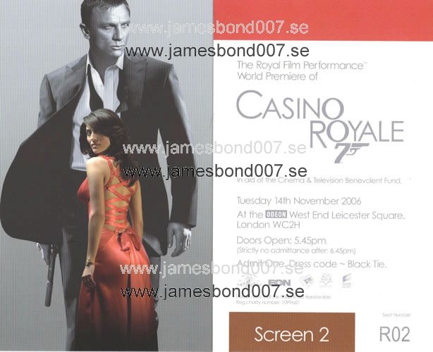 Casino Royale (2006) Original, screen 2 no R02