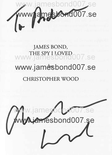 James Bond, The Spy I Loved Christopher Wood