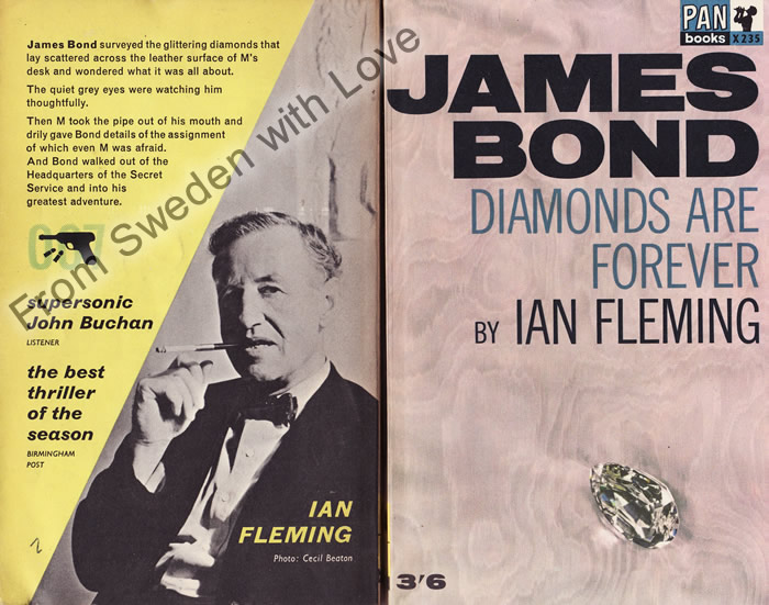 Diamonds are Forever (Döden spelar falskt) Ian Fleming