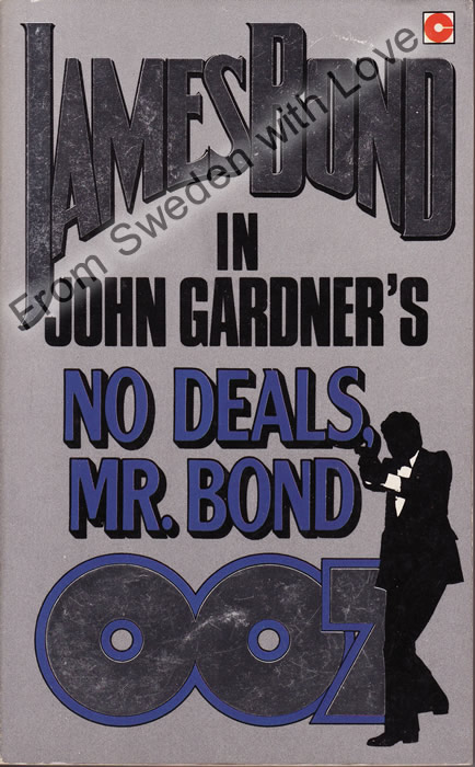 No Deals Mr Bond John Gardner