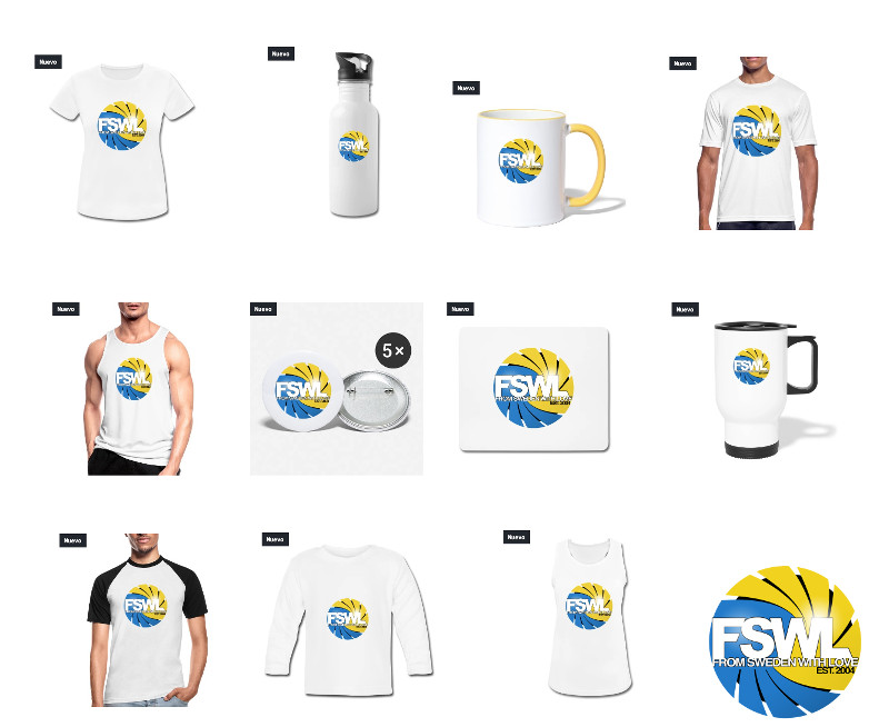From Sweden With Love Merchandise