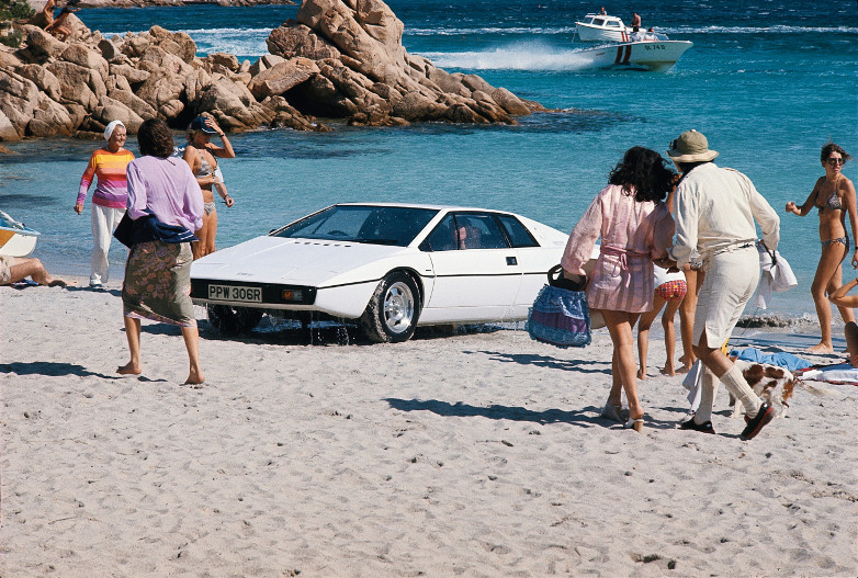 James Bond Lotus Capriccioli Beach Sardinia