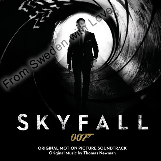 SKYFALL soundtrack cover revealed