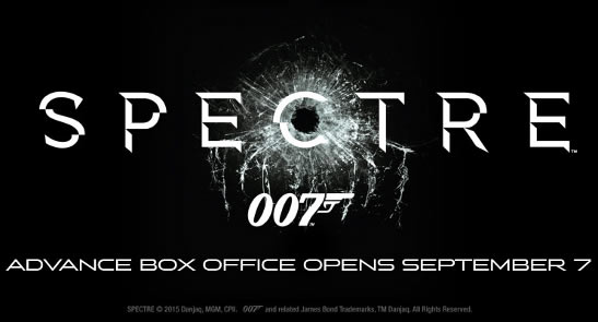 SPECTRE advance box office announcement