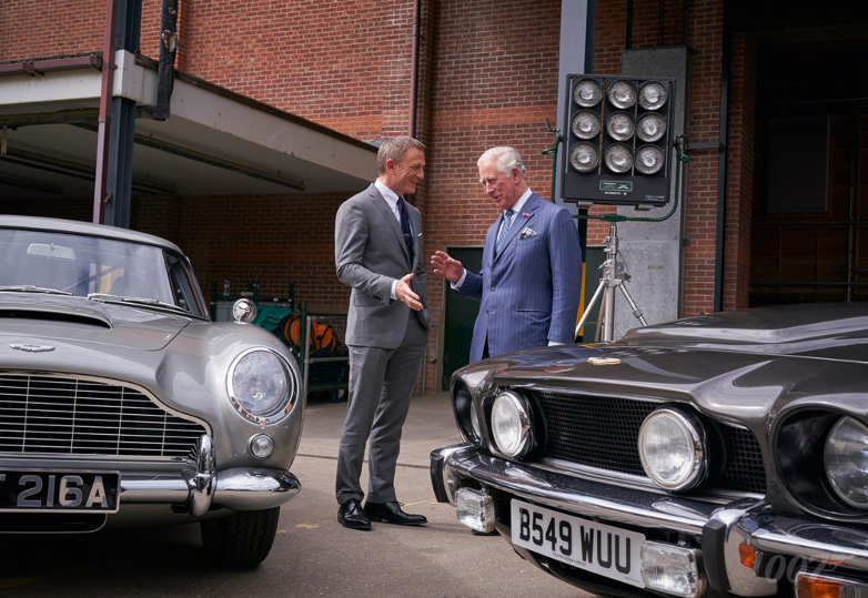 Bond 25 Daniel Craig Prince of Wales Aston Martin