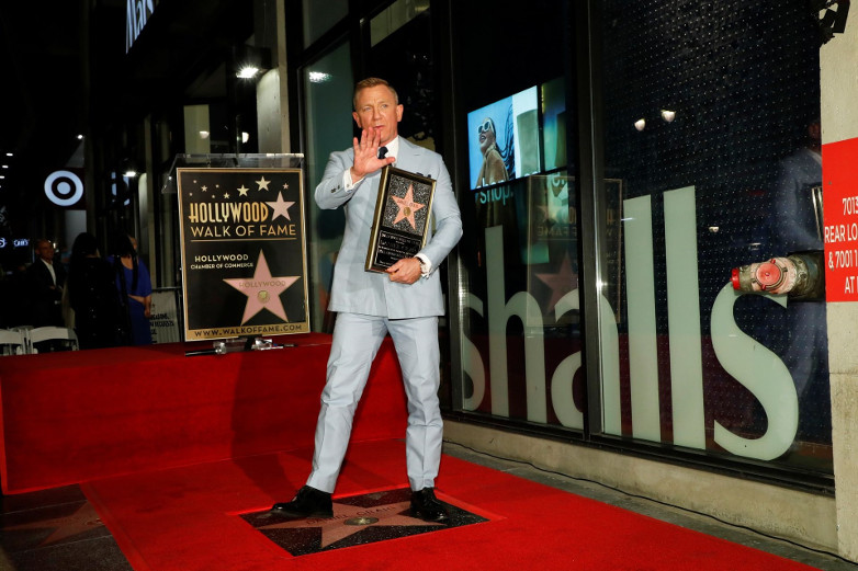 Daniel Craig Hollywood Walk of Fame Star