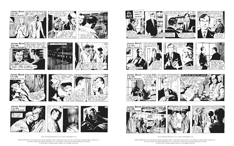 Ian Fleming’s James Bond Signature Comic Strip Collection