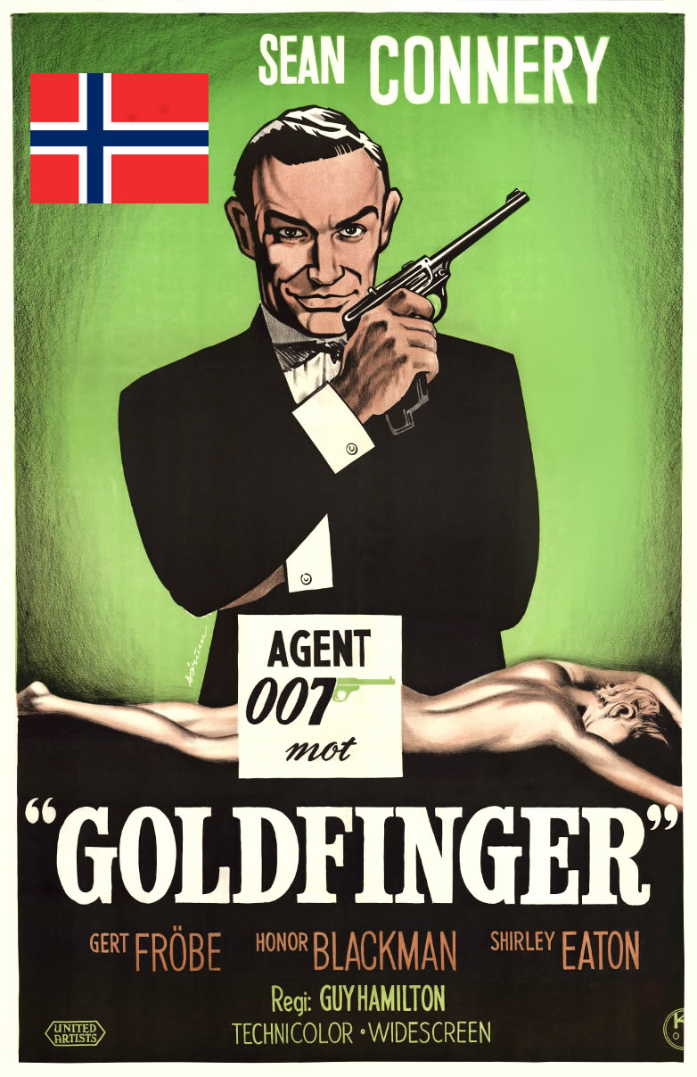 James Bond filmerna Norge