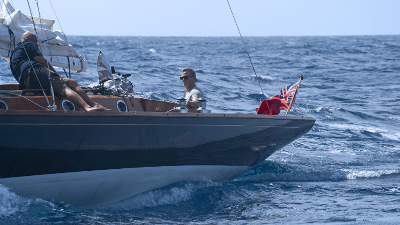Spirit Yacht 46 James Bond film No Time To Die
