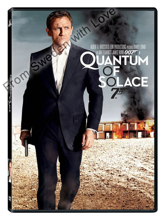 Quantum of Solace DVD single