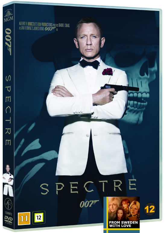 SPECTRE DVD Sweden 2016