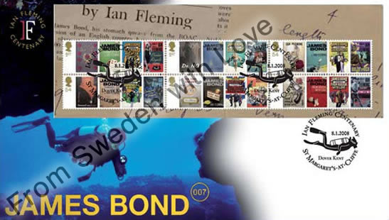 James Bond stamps