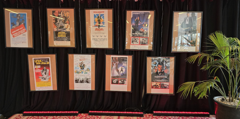 James Bond posters, Goteborg Wind Orchestra, concert