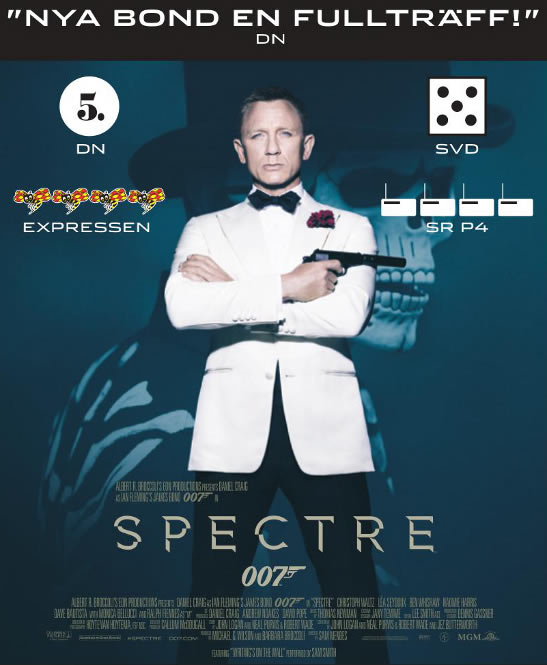SPECTRE, Daniel Craig, recension, review