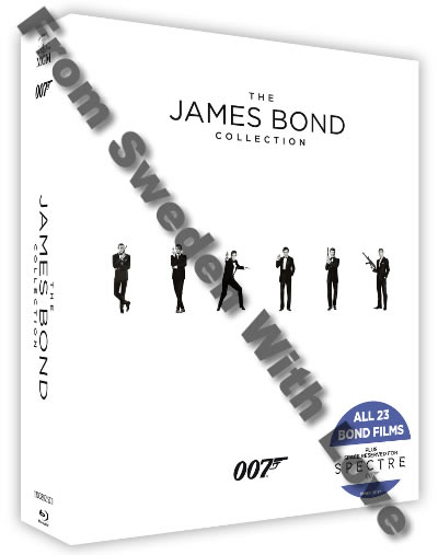 James Bond Collection On Blu-Ray